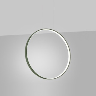 Lampe suspendue RIO 55 vert olive - Thoro