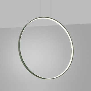 Lampe suspendue RIO 78 vert olive - Thoro