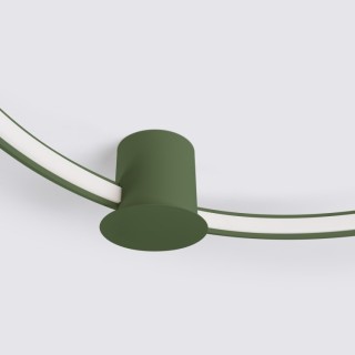 Plafonnier RIO 78 vert olive - Thoro