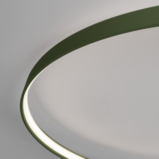 Plafonnier RIO 55 vert olive LED - Thoro
