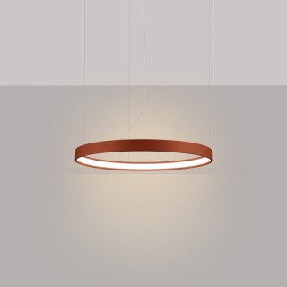 Lustre RIO 55 rouge ocre LED - Thoro