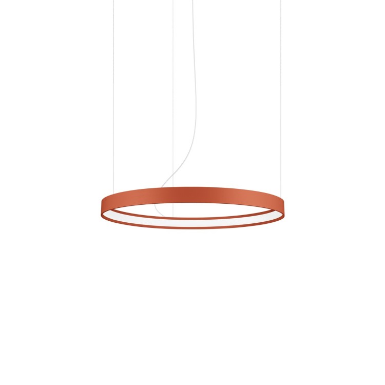 Lustre RIO 55 rouge ocre LED - Thoro