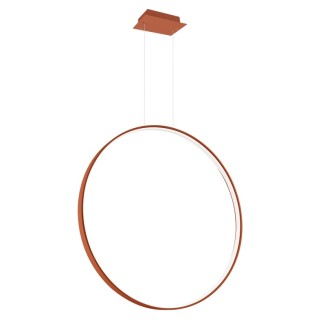 Lampe suspendue RIO 78 rouge ocre - Thoro