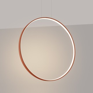 Lampe suspendue RIO 78 rouge ocre - Thoro