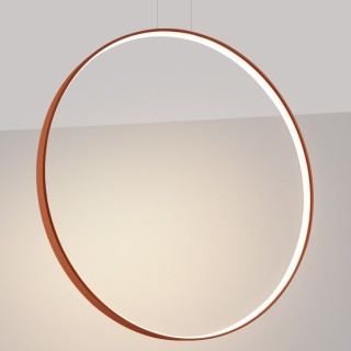 Lampe suspendue RIO 110 rouge ocre - Thoro