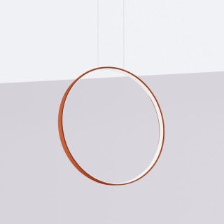 Lampe suspendue RIO 55 rouge ocre - Thoro