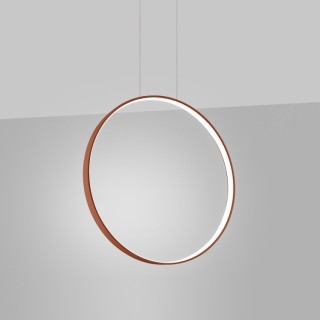 Lampe suspendue RIO 55 rouge ocre - Thoro