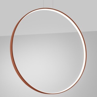 Lampe suspendue RIO 110 rouge ocre - Thoro