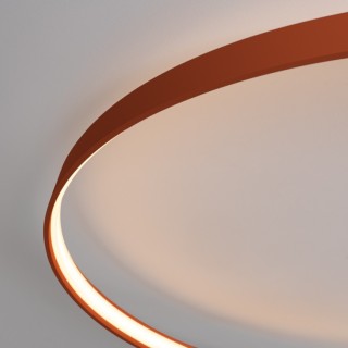 Plafonnier RIO 55 rouge ocre - Thoro