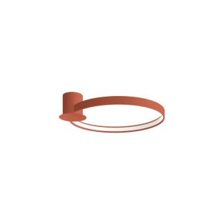 Plafonnier RIO 55 rouge ocre - Thoro