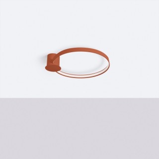 Plafonnier RIO 55 rouge ocre - Thoro