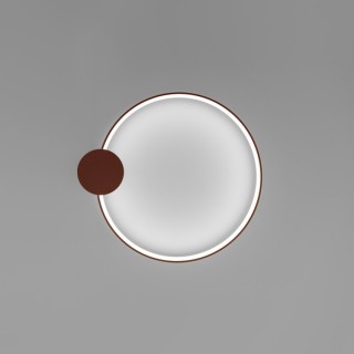 Plafonnier RIO 55 rouge ocre - Thoro