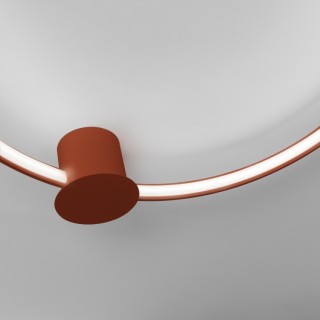 Plafonnier RIO 110 rouge ocre - Thoro