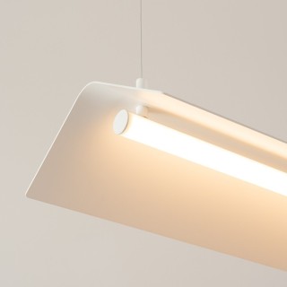 Lampe suspendue ELVA blanc LED - Thoro
