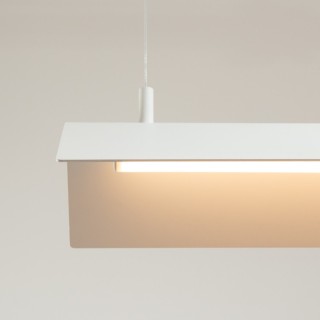 Lampe suspendue ELVA blanc LED - Thoro