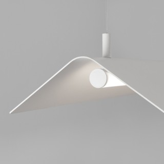 Lampe suspendue ELVA blanc LED - Thoro