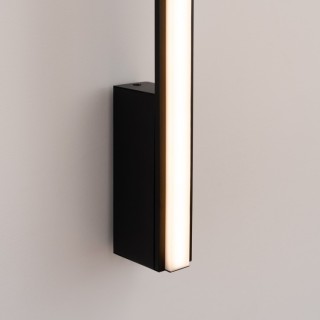 Applique LAGOM 90 noir LED - Thoro