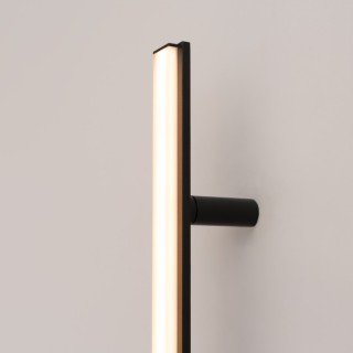 Applique LAGOM 150 noir LED - Thoro