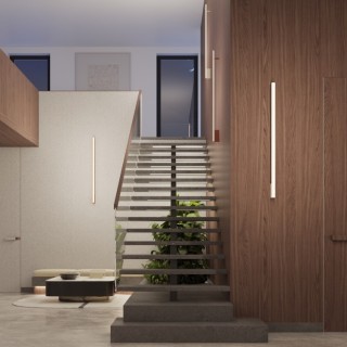 Applique LAGOM 90 beige LED - Thoro