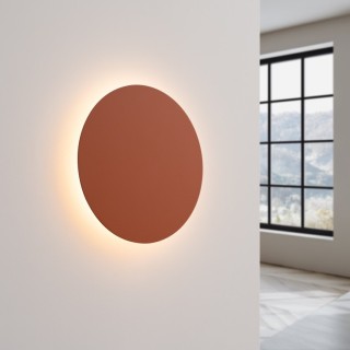 Applique BORGEN rouge ocre LED - Thoro