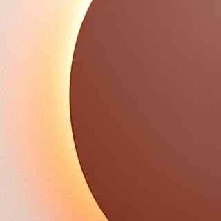 Applique BORGEN rouge ocre LED - Thoro