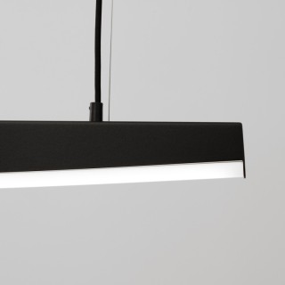 Lampe suspendue JORUN 150 noir LED - Thoro