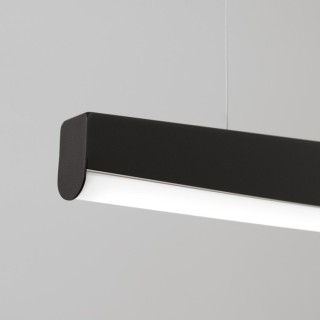 Lampe suspendue JORUN 150 noir LED - Thoro