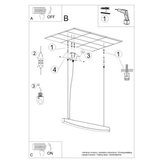 Lampe suspendue JORUN 150 noir LED - Thoro