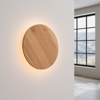Lampe murale BORGEN wood LED 3000K - Thoro