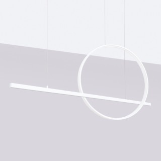 Lampe suspendue GLAD blanc LED - Thoro