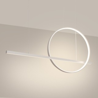 Lampe suspendue GLAD blanc LED - Thoro