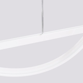 Lampe suspendue GLAD blanc LED - Thoro