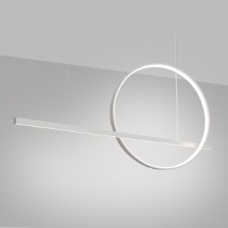Lampe suspendue GLAD blanc LED - Thoro