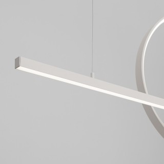 Lampe suspendue GLAD blanc LED - Thoro