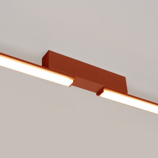 Plafonnier LAGOM rouge ocre - Thoro
