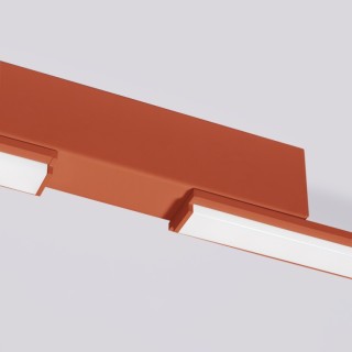Plafonnier LAGOM rouge ocre - Thoro