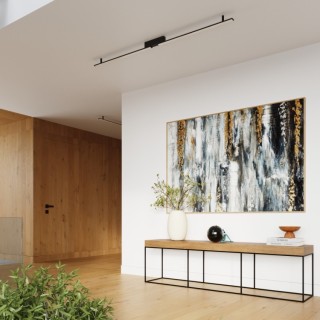Plafonnier LAGOM noir 4000K - Thoro