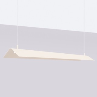 Lampe suspendue ELVA beige LED - Thoro