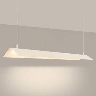 Lampe suspendue ELVA beige LED - Thoro