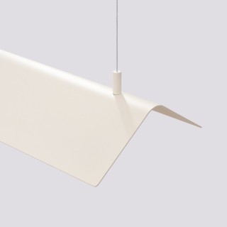 Lampe suspendue ELVA beige LED - Thoro