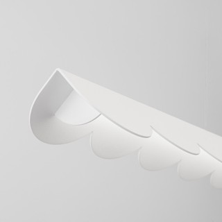 Lampe suspendue BISCUIT blanc LED - Thoro