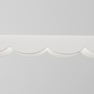 Lampe suspendue BISCUIT blanc LED - Thoro
