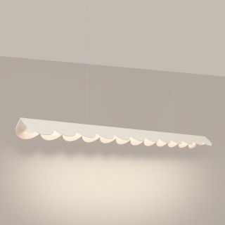 Lampe suspendue BISCUIT beige LED - Thoro