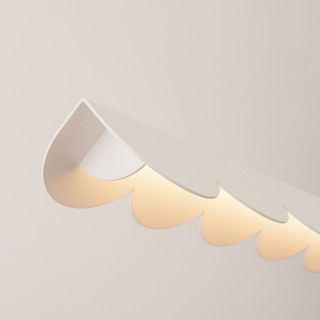 Lampe suspendue BISCUIT beige LED - Thoro