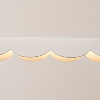 Lampe suspendue BISCUIT beige LED - Thoro