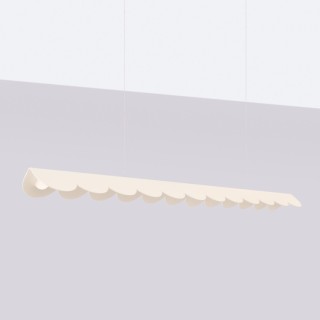 Lampe suspendue BISCUIT beige LED - Thoro