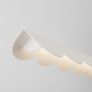 Lampe suspendue BISCUIT beige LED - Thoro