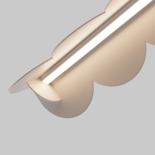 Lampe suspendue BISCUIT beige LED - Thoro