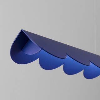 Lampe suspendue BISCUIT ultramarine LED - Thoro