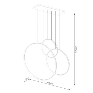 Lampe suspendue RIO 3 Thoro